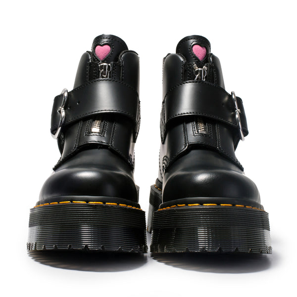 Peach heart fashion boots women zipper ankle boots - WOMONA.COM