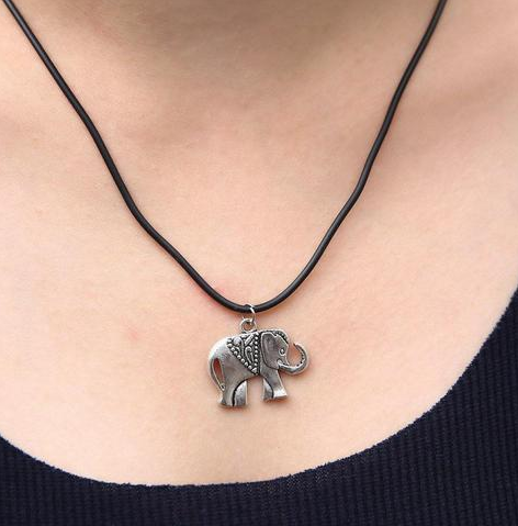 Elephant Necklace - WOMONA.COM