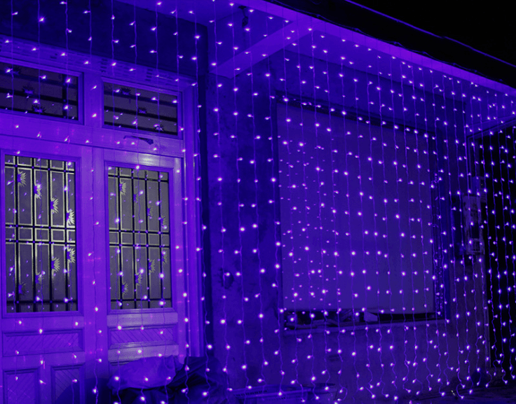 Christmas LED Curtain Lights - WOMONA.COM