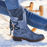 Women Winter Mid-Calf Snow Boots - WOMONA.COM