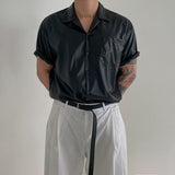 Niche Men's Summer Loose Casual Shirt - WOMONA.COM