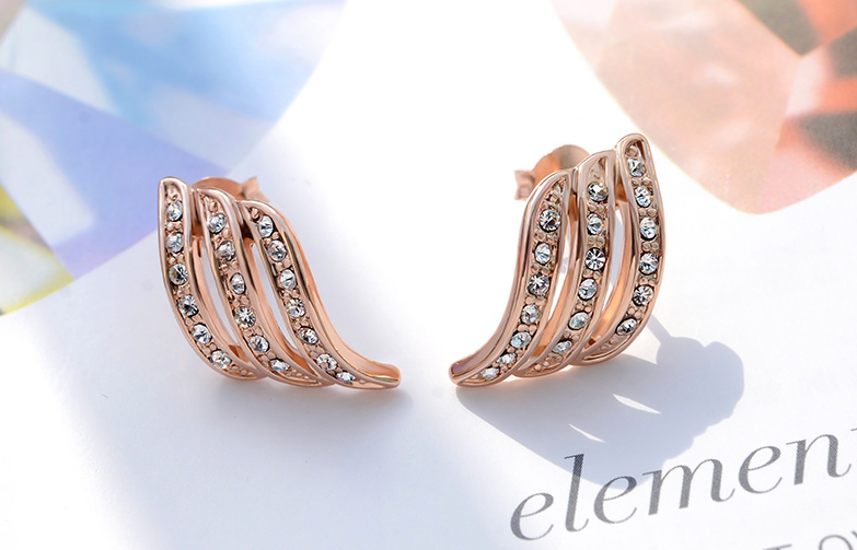 Temperament personality, wild earrings, - WOMONA.COM