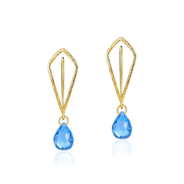 Crystal earrings - WOMONA.COM