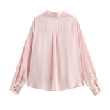 Stylish Temperament Long Sleeves Shirt