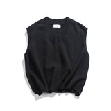 V-neck men and women knitted vest - WOMONA.COM