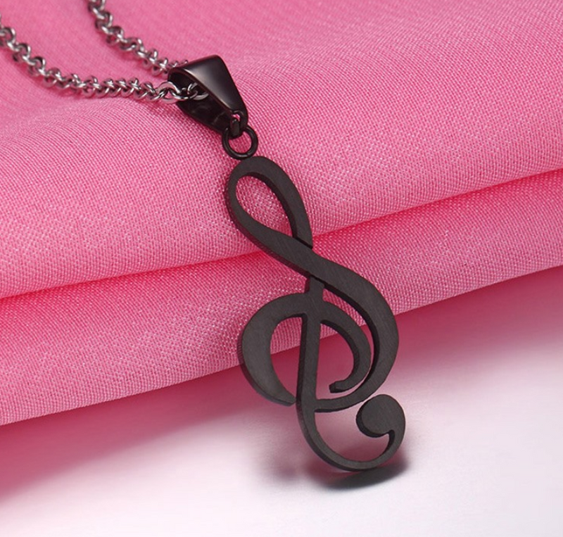 Note necklace - WOMONA.COM