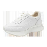 Leather Sports Casual Shoes - WOMONA.COM