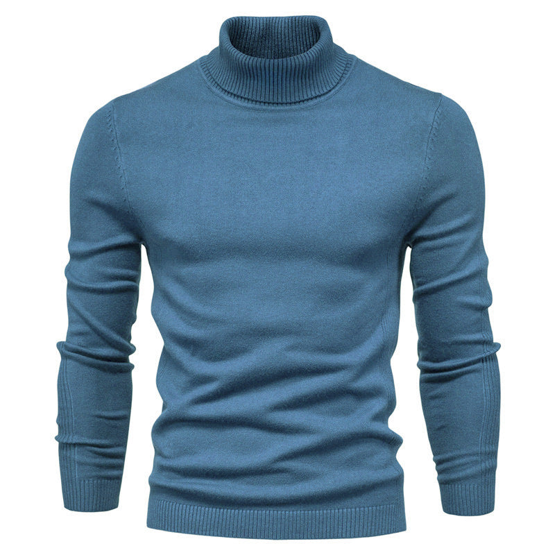 Außenhandel Rollkragen Herren Casual Pullover