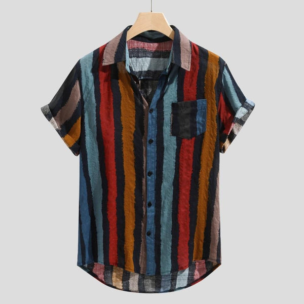 Short Sleeve shirts for Men's shirt summer - WOMONA.COM