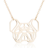 Pet Dog Pug Pendant Necklace - WOMONA.COM