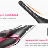 Mini Convenient Electric Eyelash Curler Beauty Tool - WOMONA.COM