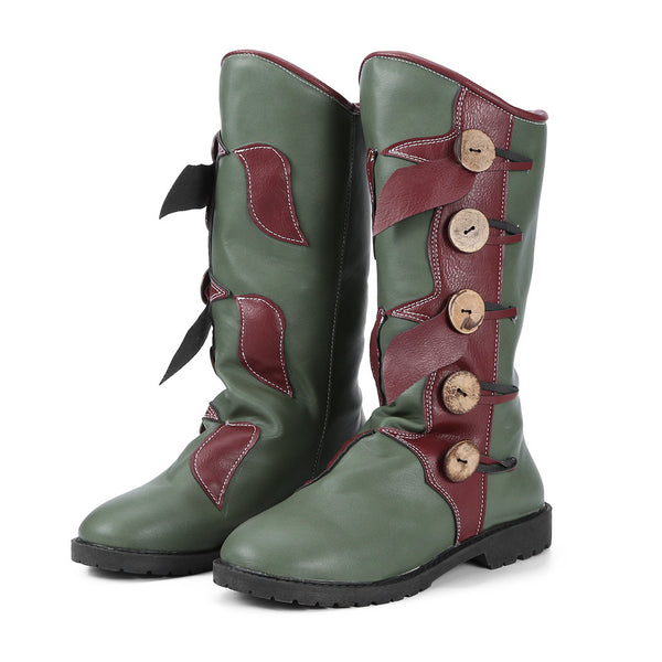 Color Matching Women Boots - WOMONA.COM