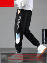 Autumn And Winter New Casual Pants Men Plus Cashmere Trend Overalls - WOMONA.COM