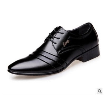 Leather Shoes Men Summer Breathable Men's Shoes - WOMONA.COM