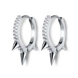 Punk Style Geometric Diamond Trendy Earrings - WOMONA.COM