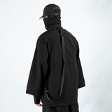 Sleeve Loose Coat Cyberpunk Dark Trench Coat - WOMONA.COM