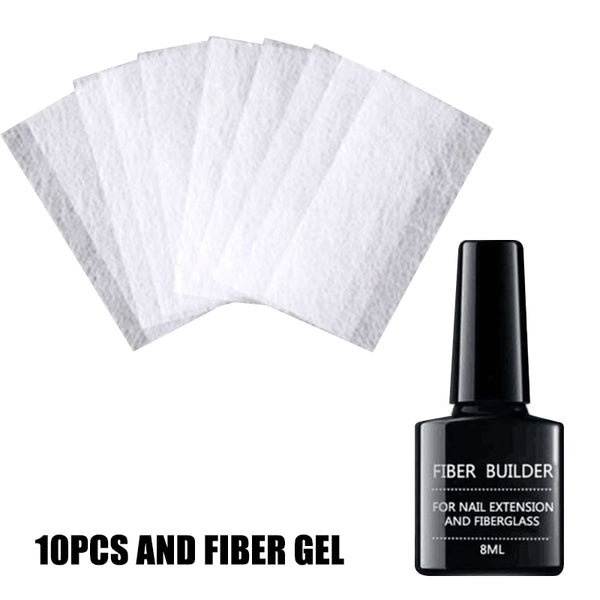 Fiber extension adhesive nails - WOMONA.COM