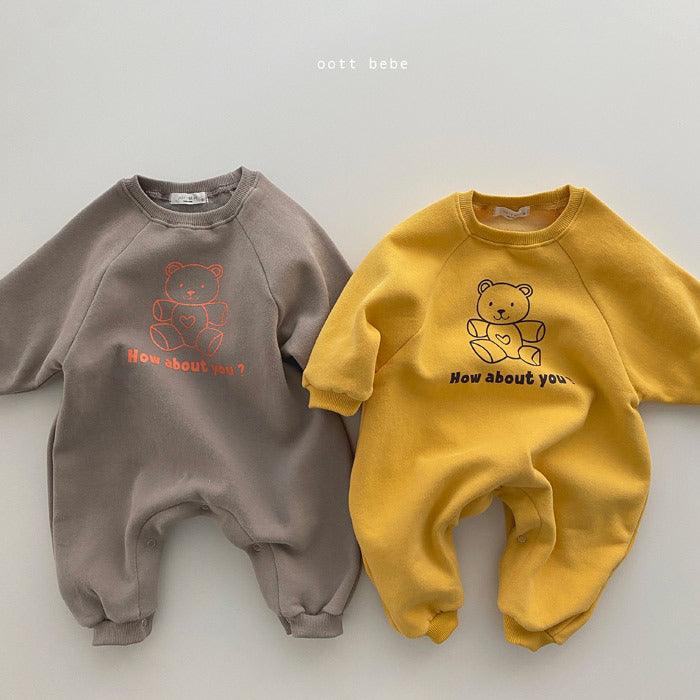 Baby long sleeve jumpsuit baby ha clothes - WOMONA.COM