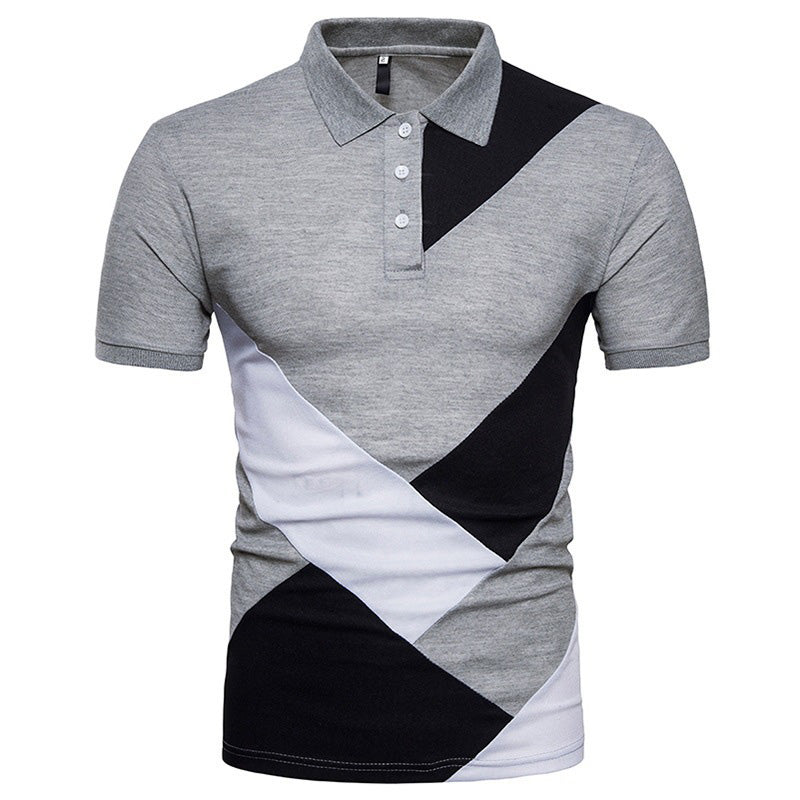 Men Polo Shirt Casual Cotton T Shirts Men's - WOMONA.COM