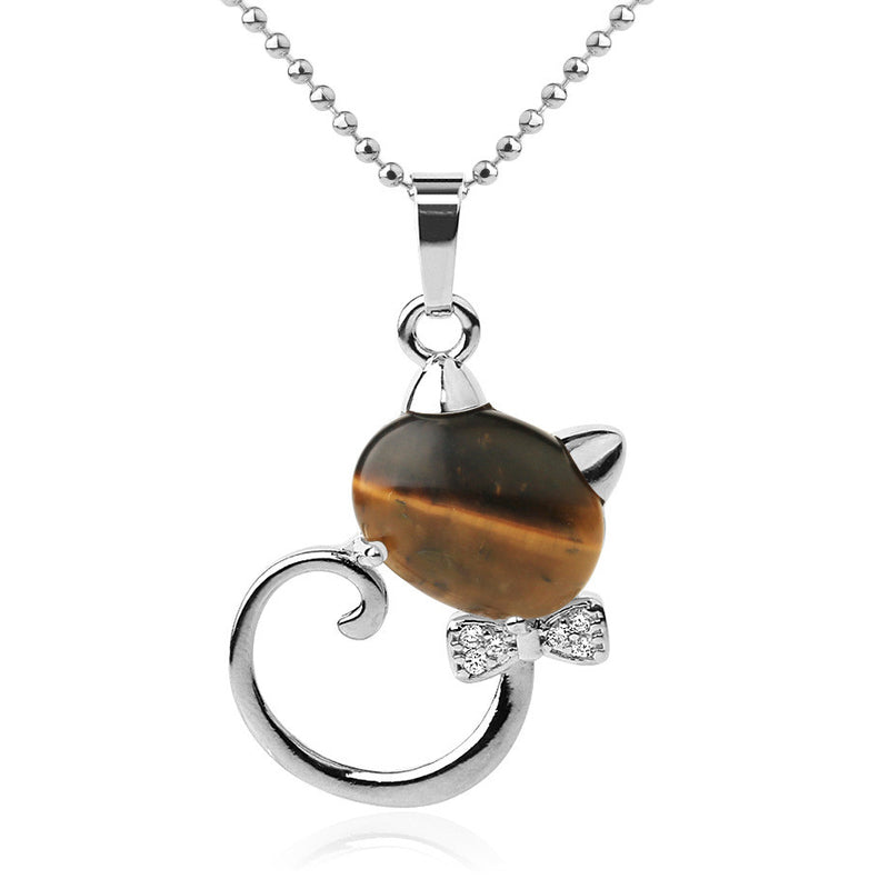 CSJA Animal Pendant Necklaces - WOMONA.COM