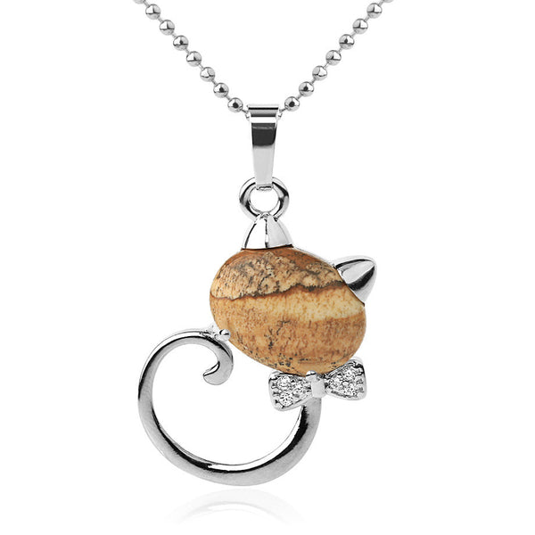 CSJA Animal Pendant Necklaces - WOMONA.COM