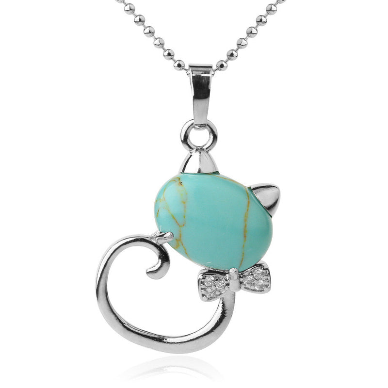 CSJA Animal Pendant Necklaces - WOMONA.COM