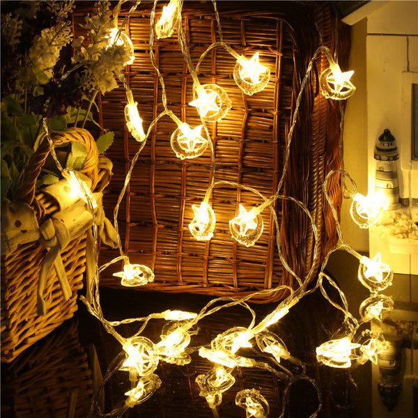 Garden Decoration Christmas Lights LED Battery Lights - WOMONA.COM