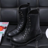 British Martin Women Leather Boots - WOMONA.COM