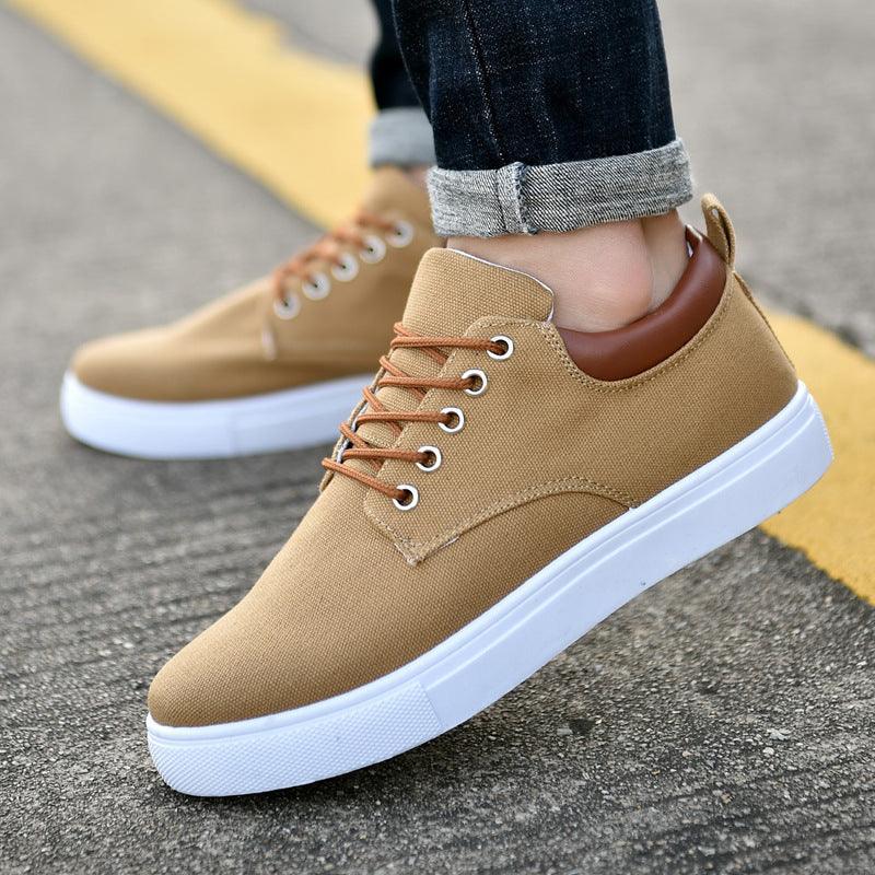 New Canvas Shoes Men Big Shoe 46 47 Man Sneakers Shoes - WOMONA.COM