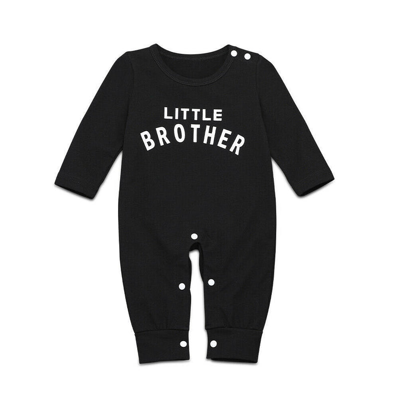 Male Alphabet Long Sleeved Romper