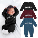 Male Alphabet Long Sleeved Romper