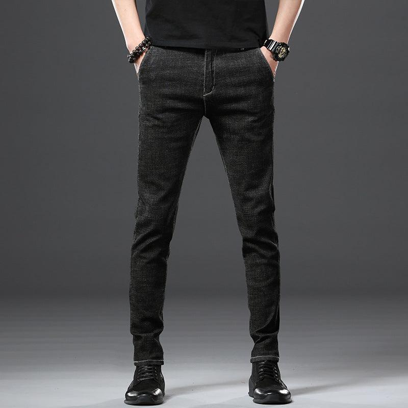 Stretch Loose Men Plus Flint Jeans - WOMONA.COM
