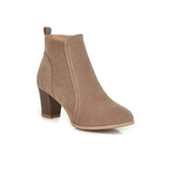 Martin Mid Heel Thick Heel Women's Boots - WOMONA.COM