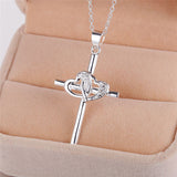 New Fashion Clavicle Heart Necklace - WOMONA.COM