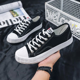 Low Top New Style Canvas Shoes Sneakers Men - WOMONA.COM