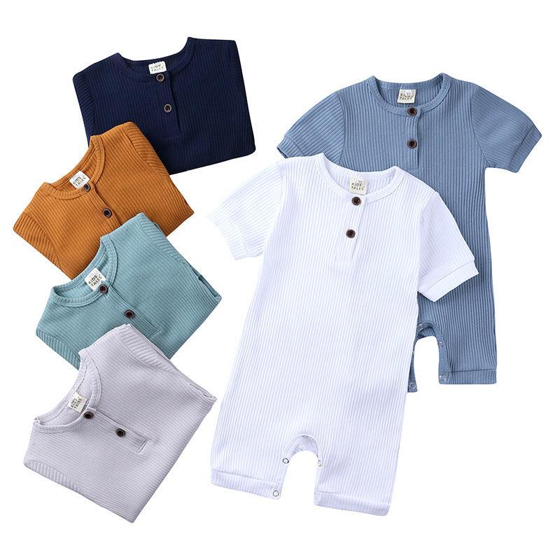 Baby Bag Fart Clothes Pit Striped Crawling Clothes - WOMONA.COM