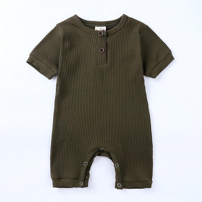 Baby Bag Fart Clothes Pit Striped Crawling Clothes - WOMONA.COM