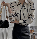 Long-sleeved shirt - WOMONA.COM