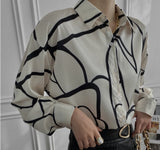 Long-sleeved shirt - WOMONA.COM