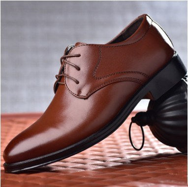 Black Shoes With Pointed Toe For Men - WOMONA.COM