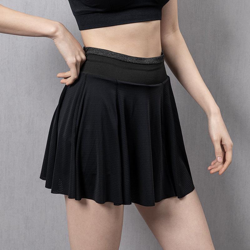 Tennis Skirts Running Golf Badmintion Pantskirt Sports Gym Fitness Shorts - WOMONA.COM