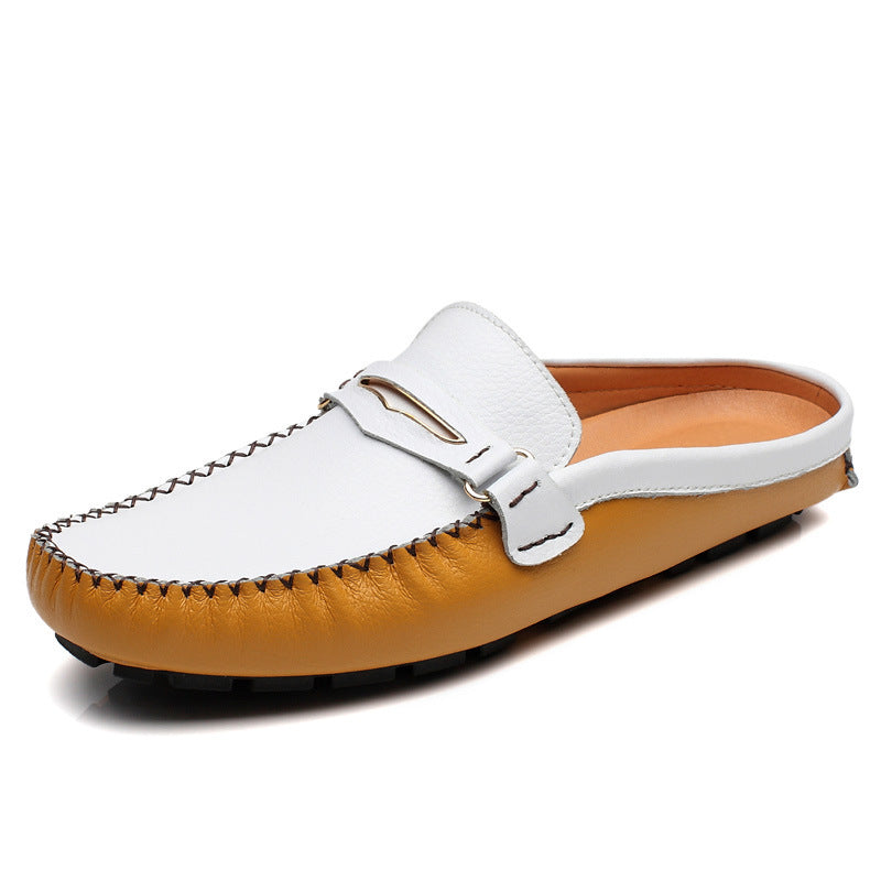 Summer Leather Half-Support Men - WOMONA.COM