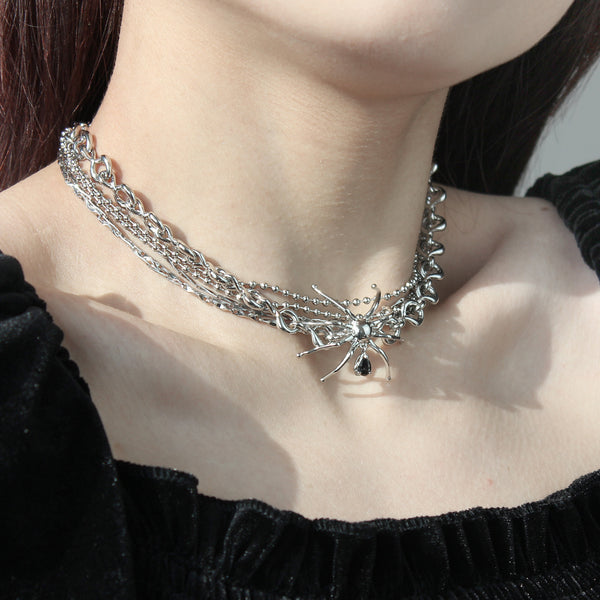 Multilayer Clavicle Couple Necklace - WOMONA.COM