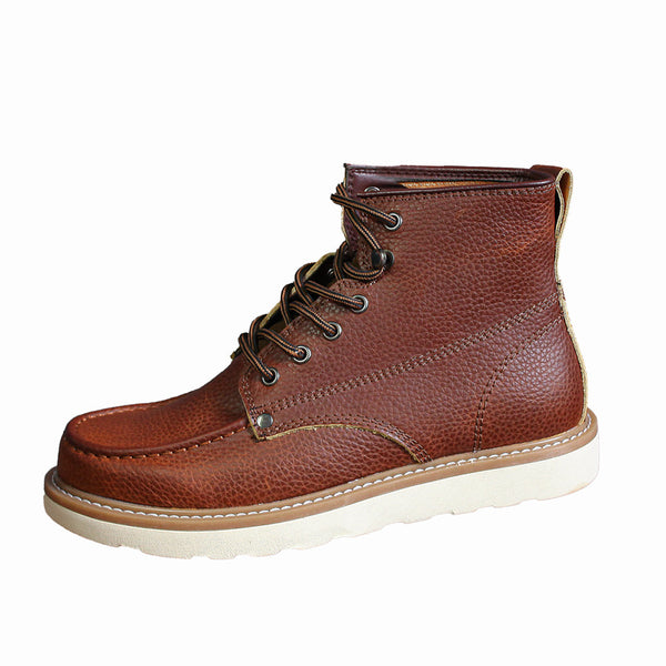 Retro British Outdoor Mark Tooling Shoes High-Top Boots Men - WOMONA.COM