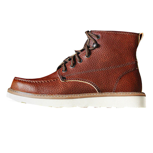 Retro British Outdoor Mark Tooling Shoes High-Top Boots Men - WOMONA.COM
