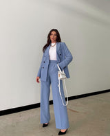 Casual Silhouette Salt Fried Street Suit - WOMONA.COM