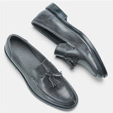 Men Casual Shoes Leather Loafers Business Dress Formal Shoes - WOMONA.COM