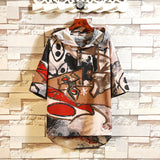 INCERUN Ethnic Style Printed T Shirt Men - WOMONA.COM