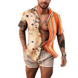 Men's Short-Sleeved Fashion Shirts - WOMONA.COM