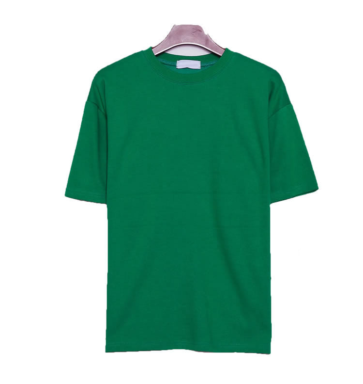 Men''s Loose Solid Color T-shirt Men''s